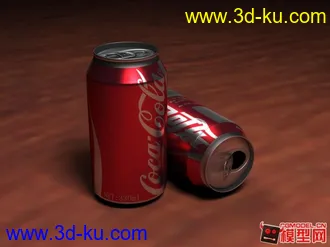 3D打印模型可乐易拉罐的图片