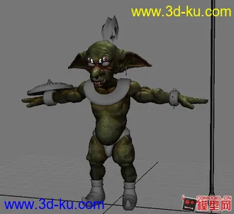 3D打印模型地精灵哥布林的图片