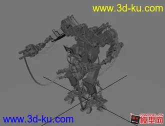 3D打印模型重型机甲的图片