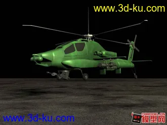 3D打印模型直升飞机的图片