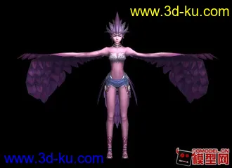 3D打印模型发个美女怪物的图片