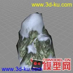 游戏山石物件模型的图片2