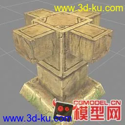 3D打印模型游戏山石物件的图片