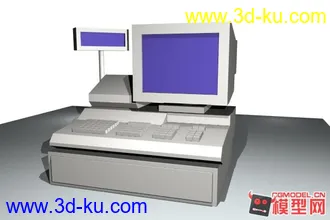 3D打印模型收银机的图片