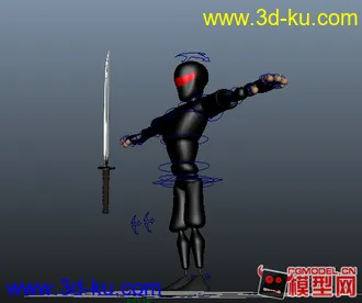 忍者模型下载的图片