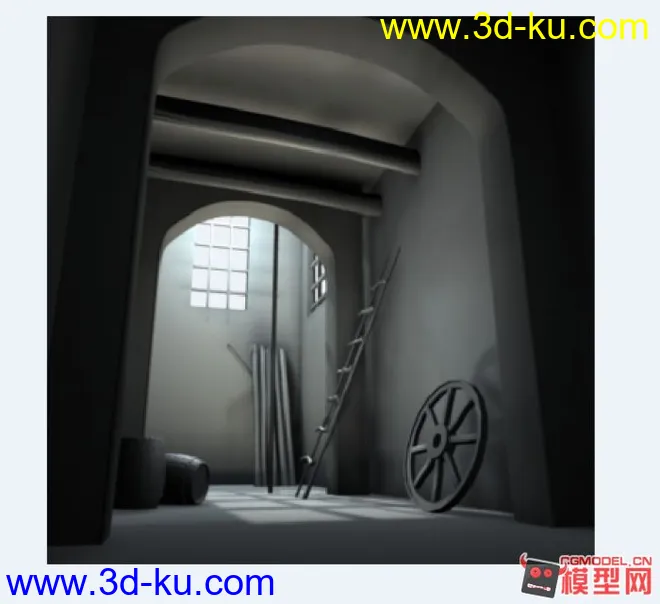 神秘小屋模型的图片1