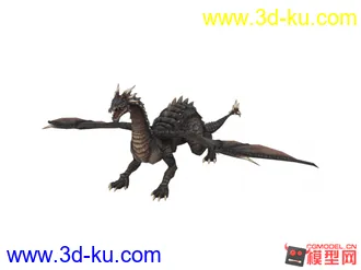 3D打印模型四种龙~一个比一个帅！！！的图片