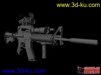 3D打印模型M4A1 细的图片