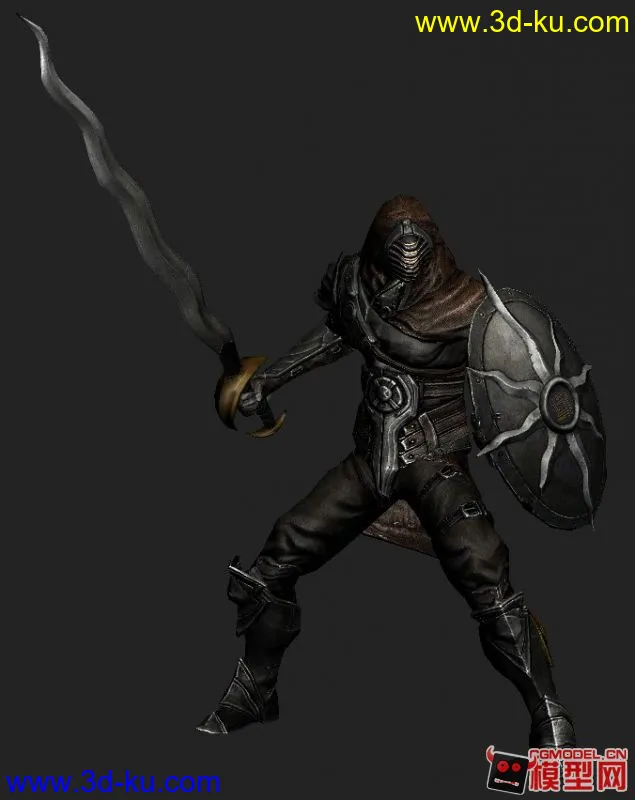 《无尽之剑》角色模型 全套动作（带法线贴图）首发的图片1