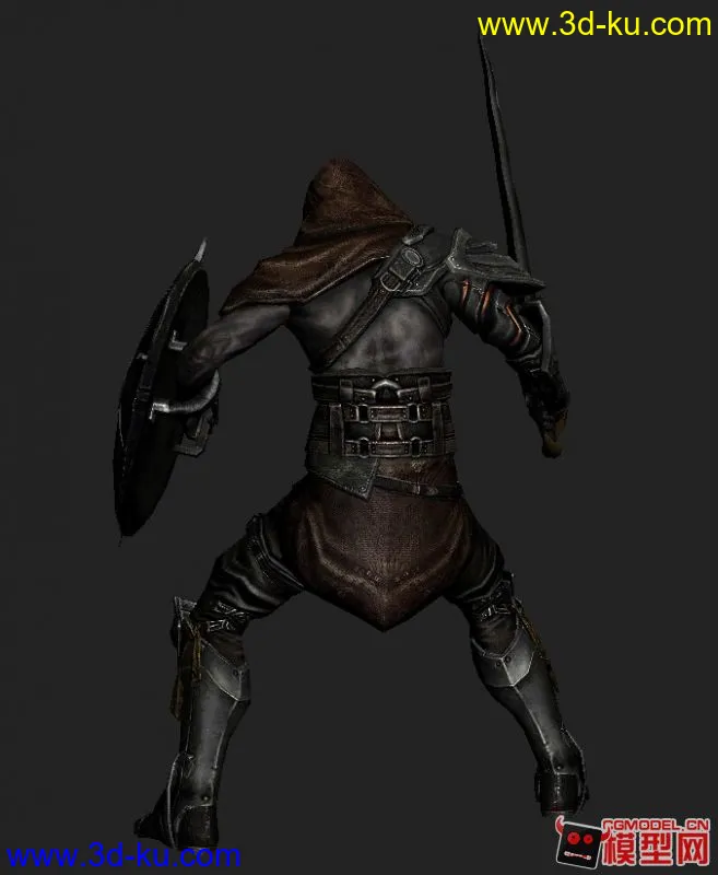 《无尽之剑》角色模型 全套动作（带法线贴图）首发的图片2