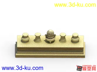 3D打印模型五供的图片