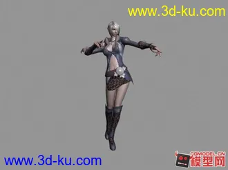 美女模型  整套动作帅气整合的图片