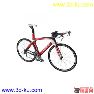 3D打印模型公路赛自行车的图片