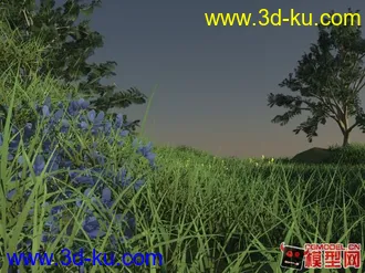 3D打印模型自然场景 有贴图 有天空光的图片