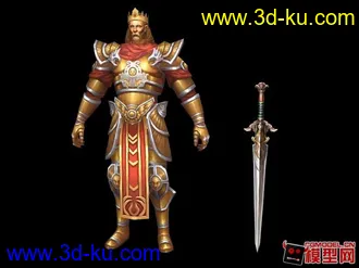 圣战传说模型系列 - 03 - 老国王的图片