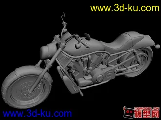 3D打印模型摩托车的图片