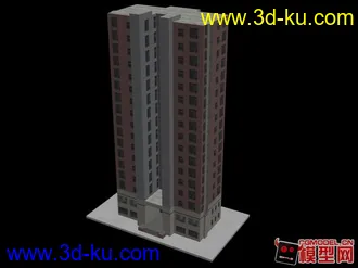 3D打印模型楼房的图片