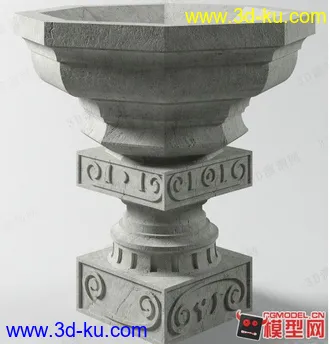 3D打印模型园林小品的图片