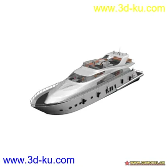 3D打印模型快艇的图片