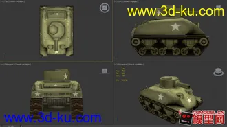 3D打印模型Tank 一枚的图片