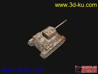 3D打印模型初学者~~~生锈的装甲车的图片