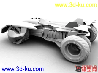 3D打印模型可以飞行的概念车的图片