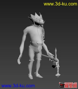 3D打印模型自创的一个素模的图片