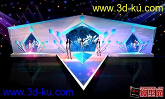3D打印模型梯台的图片