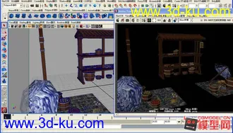 水果攤模型的图片