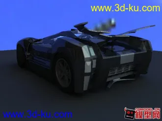 3D打印模型概念车，做着玩的图片