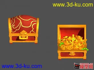 3D打印模型宝箱的图片