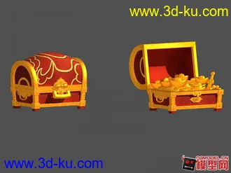 3D打印模型宝箱的图片