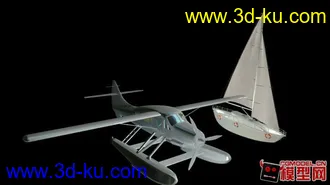 3D打印模型水上飞机和轮船的图片