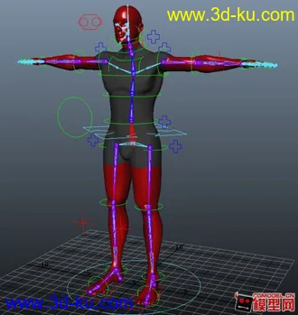 3D打印模型现代裸男的图片