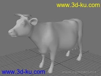 3D打印模型牛一只的图片