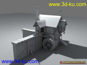 3D打印模型房子的图片