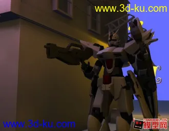 3D打印模型高达变身的图片