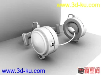 3D打印模型耳机的图片