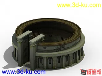 3D打印模型欧式建筑的图片