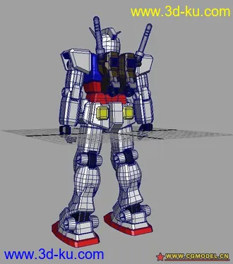 3D打印模型RX-78元祖高达！的图片