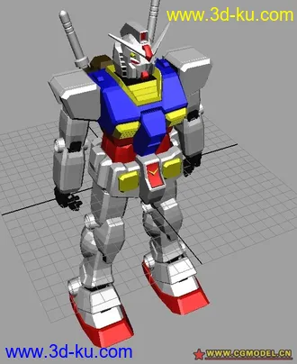 3D打印模型RX-78元祖高达！的图片