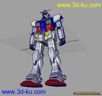 3D打印模型RX-78元祖高达！的图片