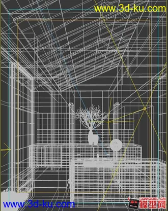 3D打印模型卫生间洗漱间的图片