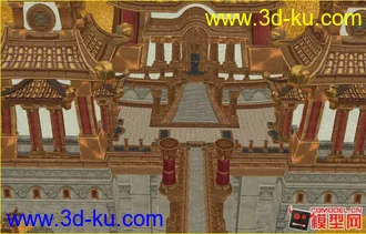 3D打印模型WOW－ 熊猫人地图－ 锦秀谷一角的图片