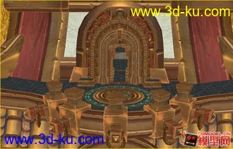 3D打印模型WOW－ 熊猫人地图－ 锦秀谷一角的图片