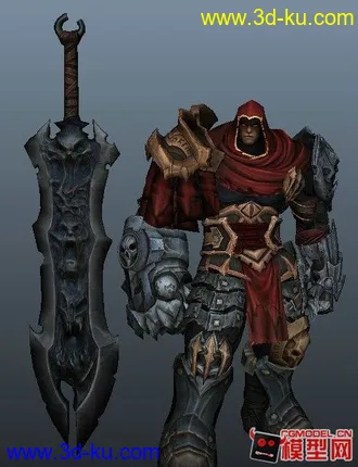 3D打印模型男角色和贴图的图片