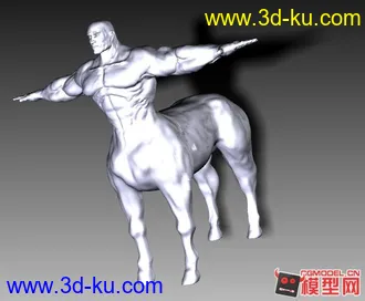 3D打印模型人头马的图片