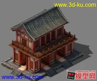 3D打印模型游戏建筑的图片