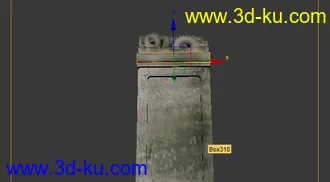 3D打印模型功德碑场景（高模）的图片