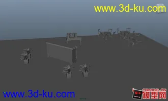 3D打印模型欧式售楼处的图片